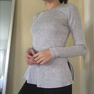 Ann Taylor peplum blouse